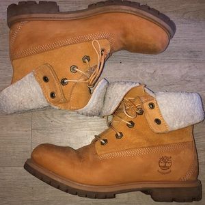 Used timberland boots